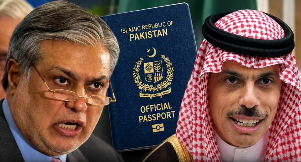 While 250 Million Pakistanis Struggle for Visas Ishaq Dar Gifts Lifetime Blue Passports to 50,000 Elite and Their Families