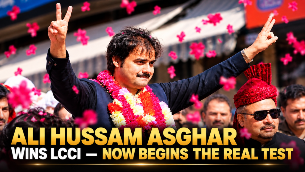 Ali Hussam Asghar wins LCCI — now begins the real test