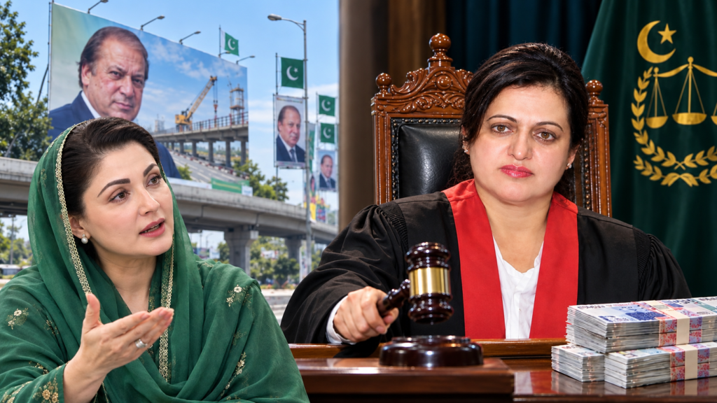 Activist fined Rs 100,000 for questioning Nawaz Sharif’s photos on Punjab government buildings — the court that silenced a citizen