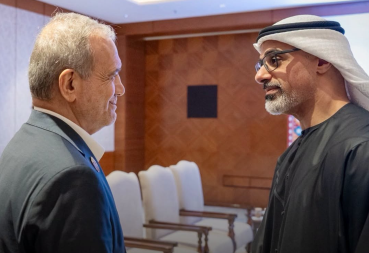 Ice melts — Abu Dhabi Crown Prince meets Iranian President at BRICS summit in historic first contact since US-Iran war began