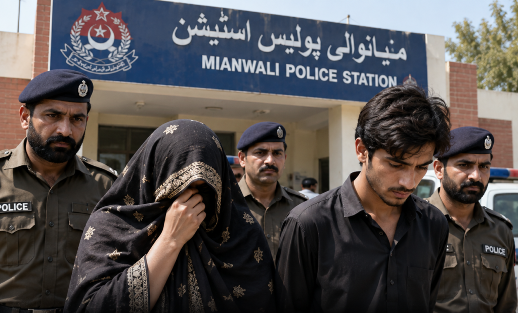 Wife and Lover Arrested: Mianwali Police Crack “Impossible” Murder Case in 10 Days
