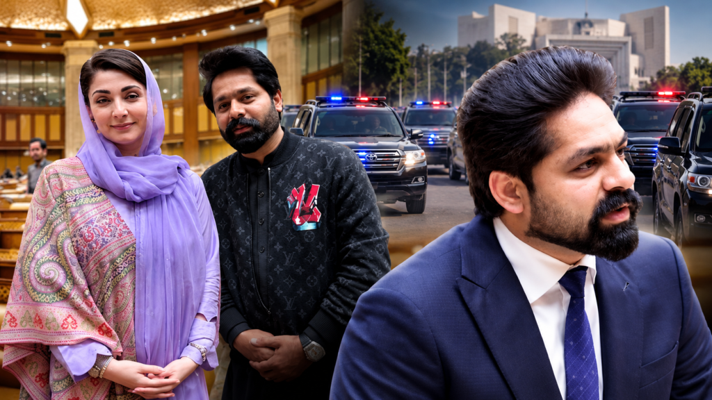Saqib Chadhar’s Pera-force convoy embarrasses CM Maryam, but Punjab’s protocol addiction runs far deeper