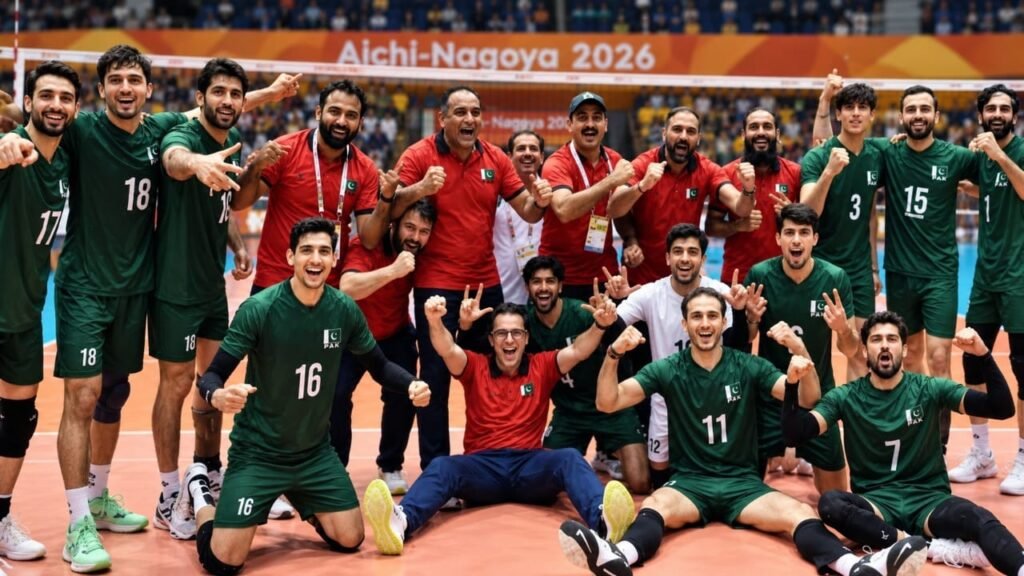 Pakistan ends 64-year wait with Asian Games volleyball bronze