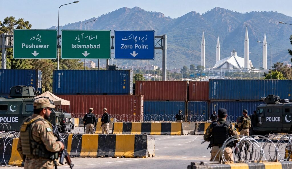 Islamabad March: Law Enforcement Agencies Equipped with Advanced Equipment