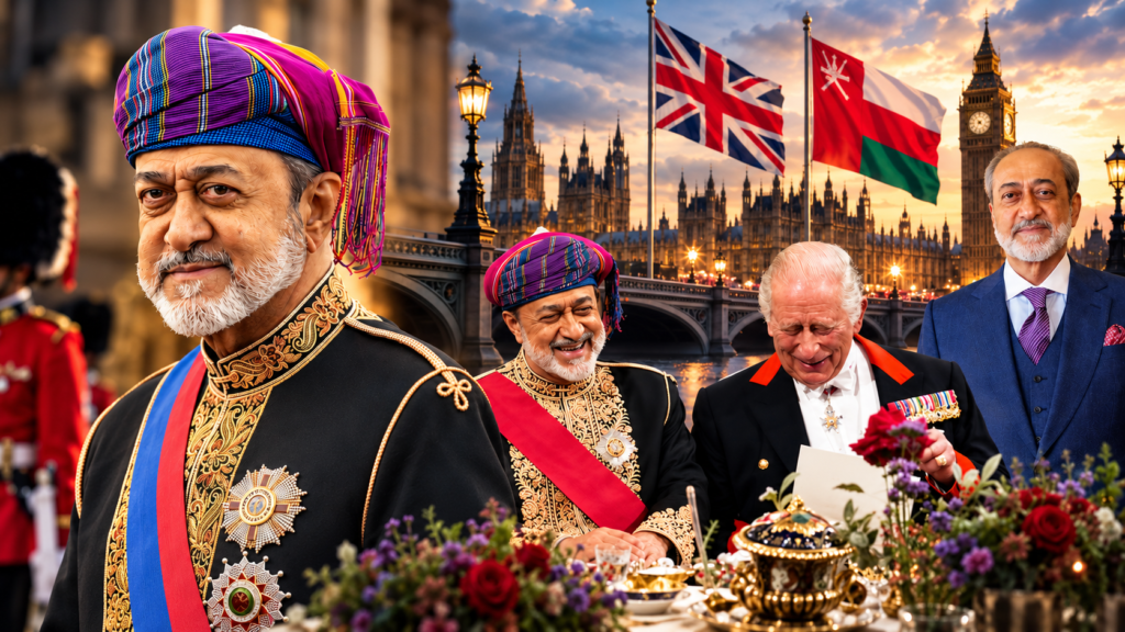 Sultan Haitham blends Omani tradition with British style on UK state visit